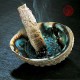 Abalone Green iris naturelle 12/15cm pour fumigation à la sauge