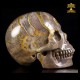 17/25 Crâne en Agate œuf de dinosaure. Crâne d’ancrage et de mémoire cellulaire.