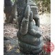 sculpture GANESH en pierre volcanique 82cm