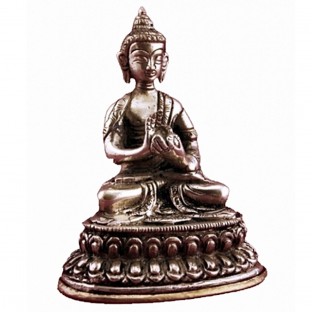 Bouddha Vairochana statue bronze 10cm