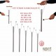 « Set Forme Harmonique 5 » Set de carillon s thérapeutiques sonores 
